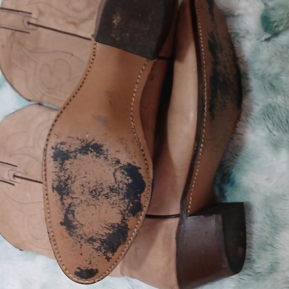 Kenny Rogers cowboy boots tan colored - Picture 6 of 6